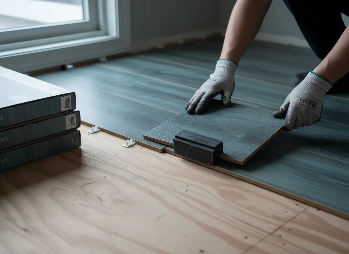 Luxury Vinyl Plank Installation company in Bluford, IL